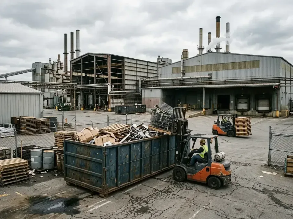 industrial-factory-scrap-conta-003 — frequently asked questions, Cheap Roll-off Dumpster Rentals in Bloomingdale, IL